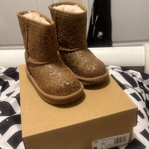 Cheetah print Ugg boots (toddlers size 12)